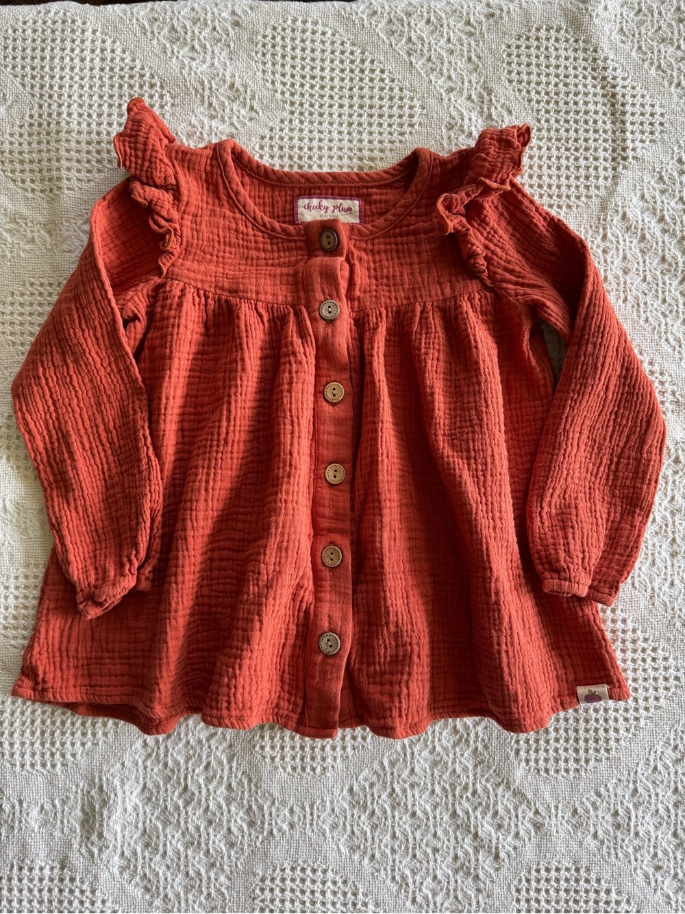 Cheeky Plum Girls Cotton Long sleeve 6 Years
